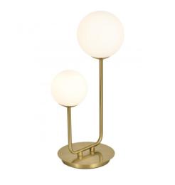 Sobremesa Cosmica Alemar - 2 Tulipas Bola Opal - 40x22cmm