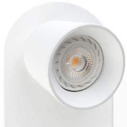 Aplique CORB blanco con USB A Faro Barcelona