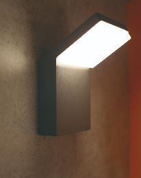 Aplique exterior ALPINE Mantra - Luz LED 