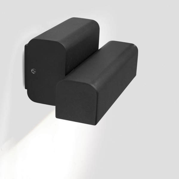 Aplique Exterior BALIC LED negro Faro