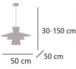 Colgante BARI madera 1 x 60w e-27 - ALEMAR