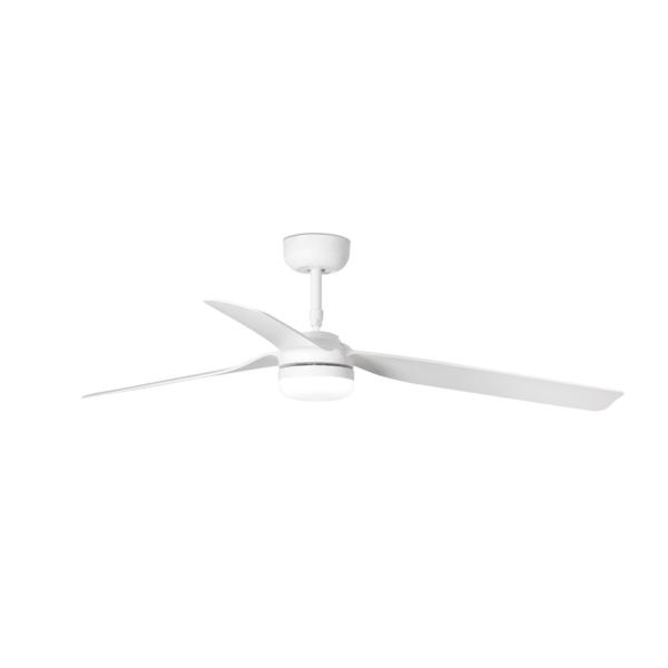 Ventilador Punt FARO Blanco con luz LED 130cm.Ø