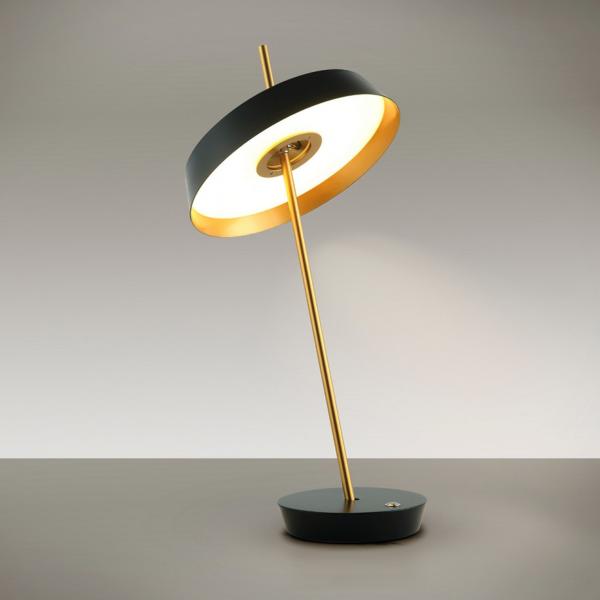 Sobremesa VERTIGO Negro - Schuller - Luz LED