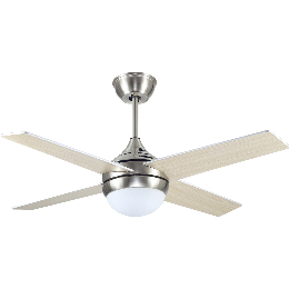 Ventilador Diana Narvi - Tono Niquel 107cm 4 aspas