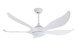 Ventilador Noro Cristal Record - Blanco Motor DC 132cm