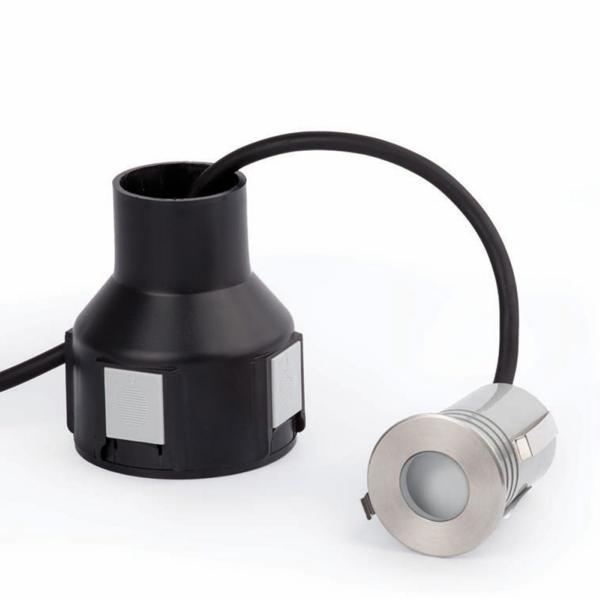 Empotrable suelo CROSBY LED gris Faro Barcelona