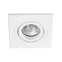 Empotrable Radon Faro Cuadrado Blanco 92mm