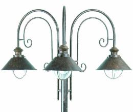 Farola de exterior 3 L. 225cm Serie Nautica - FARO