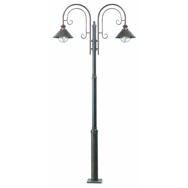 Farola de exterior 2 L. 225cm Serie Nautica - FARO