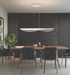 Lampara Bianca Mantra - Luz LED 73cm