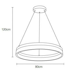 Lámpara Ring o´lite - Mimax Lighting - Colgante LED