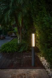 Baliza Logar Faro - Baliza luz LED altura 90cm.