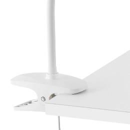 Flexo LENA pinza blanca LED 3W Faro Barcelona