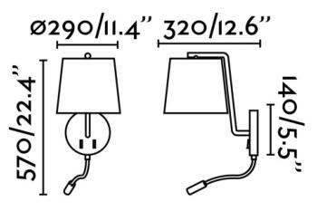 medida aplique berni con lector led