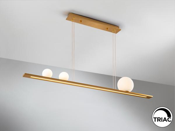 MILA- LAMPARA -DORADA - SCHULLER