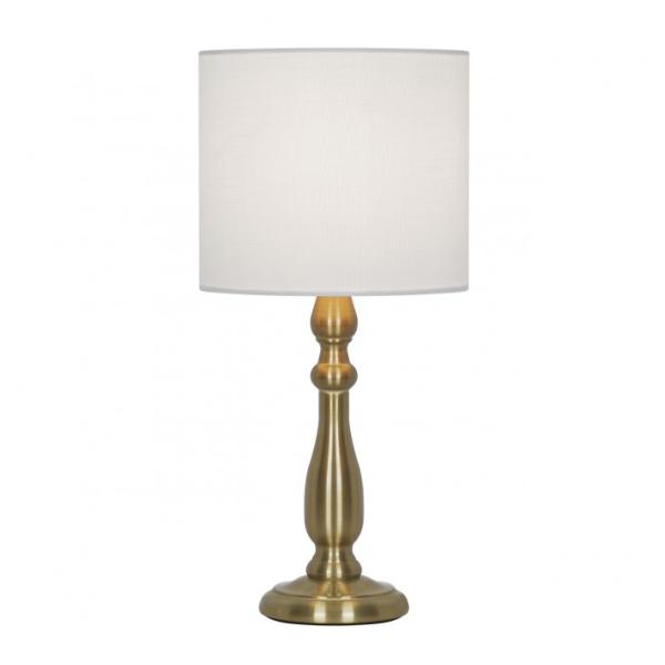 Sobremesa GABÓN cuero 1 x 60w e-27 - ALEMAR