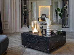 SUSPIRO SOBREMESA DORADO/AMBAR - SCHULLER