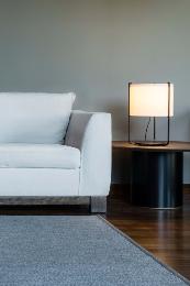 Sobremesa DRUM negra/beige Faro Barcelona