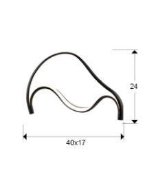 DANZA- SOBREMESA NEGRO - SCHULLER