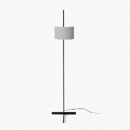 Lampara de pie STAND UP negro y gris Faro 