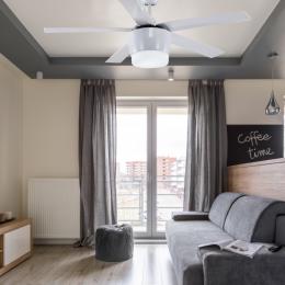 Ventilador Bali Blanco Fabrilamp - 132cm.Ø