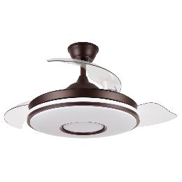 Ventilador DANI Marron - Fabrilamp. Motor DC Ø108cm