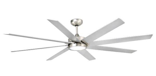 Ventilador Century Niquel FARO Led 165cm.Ø