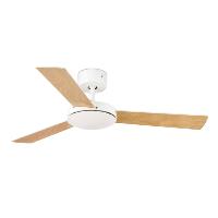 Ventilador Mini Mallorca FARO Blanco sin luz 106cm.Ø