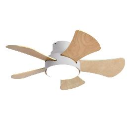 Ventilador GREGARIO Blanco Fabrilamp - Motor DC. 82cm.Ø