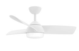 Ventilador HAUR Led Blanco - Fabrilamp  Motor DC Ø107cm