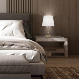 Sobremesa VERMUT latón 1 x 60w e-27 - ALEMAR