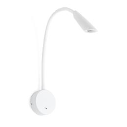 Aplique BOKEN lector blanco LED Faro Barcelona