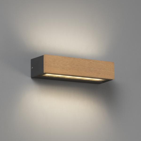 Aplique exterior DORO 220 madera Faro Barcelona