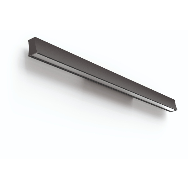 Aplique interior HANOK XL Negro Mantra - Luz Led 120cm