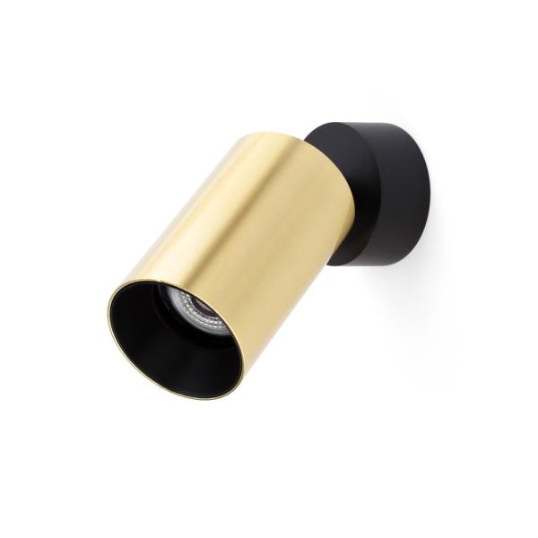 Aplique proyector STAN oro satinado Faro Barcelona