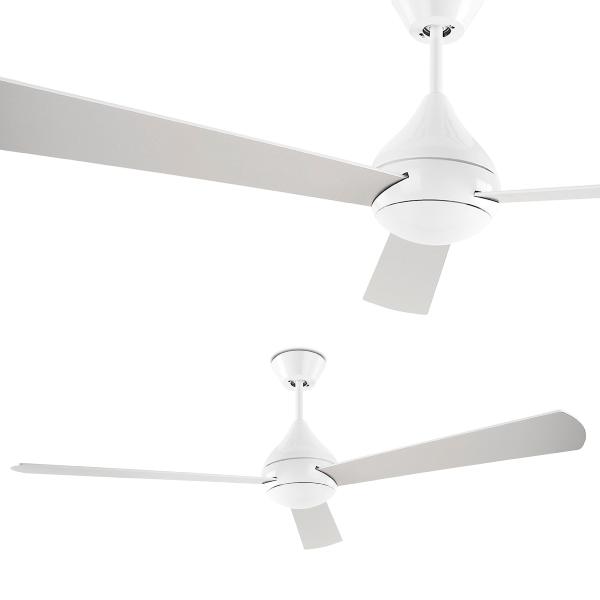 Ventilador Tupai blanco LEDS-C4, motor DC. Ø 106cm