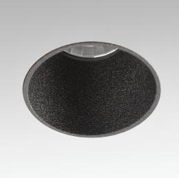 Empotrable FOX trimless negro LED 5W 2700K 25° Faro