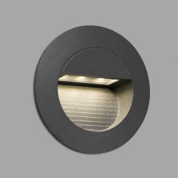 Empotrable pared exterior MINI RACING LED gris oscuro Faro