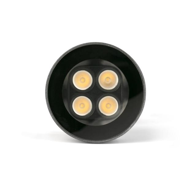 Empotrable suelo orientable TRAS 4L negra Faro