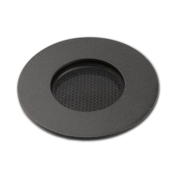 Empotrable suelo GRUND negro anodizado GU10 Faro