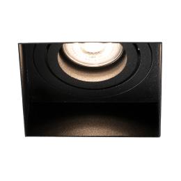 Empotrable techo HYDE SQ negro orientable sin marco Faro