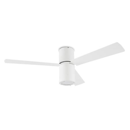 Ventilador Formentera Leds-C4. Blanco 132cm.