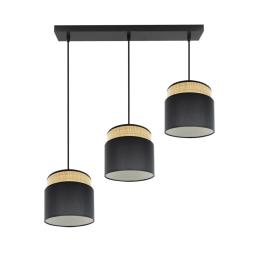 Lampara Lineal 3 luces Kandy Fabrilamp - Varias tonalidades