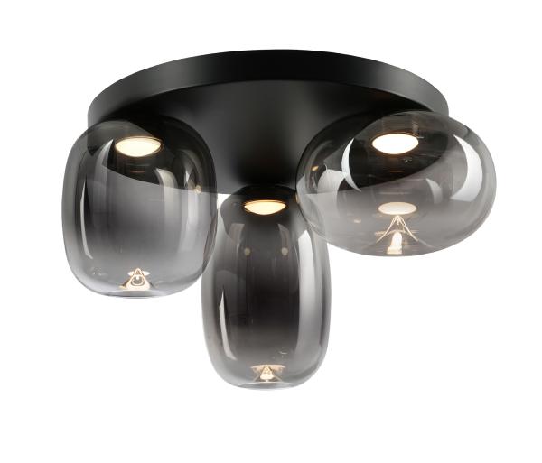 ONICE- PLAFON 3L NEGRO-SMOKE - SCHULLER