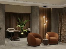 CORINA- LAMPARA 3L NEGRO-COBRE - SCHULLER