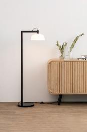 Lampara de pie TATAWIN cristal blanco Faro