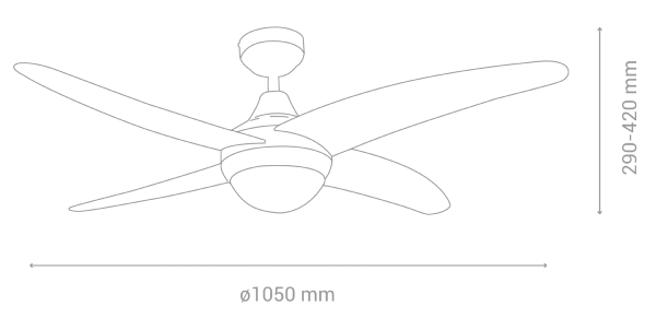 ventilador achilia sulion medidas ventilador achilia sulion medidas