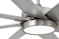 Ventilador Century Niquel FARO Led 165cm.Ø