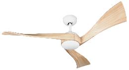 Ventilador Jamubi Blanco Haya Fabrilamp - Motor DC Ø132cm