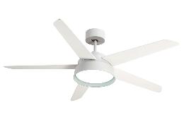 Ventilador LEBECHE Blanco Fabrilamp - Motor DC. 132cm.Ø